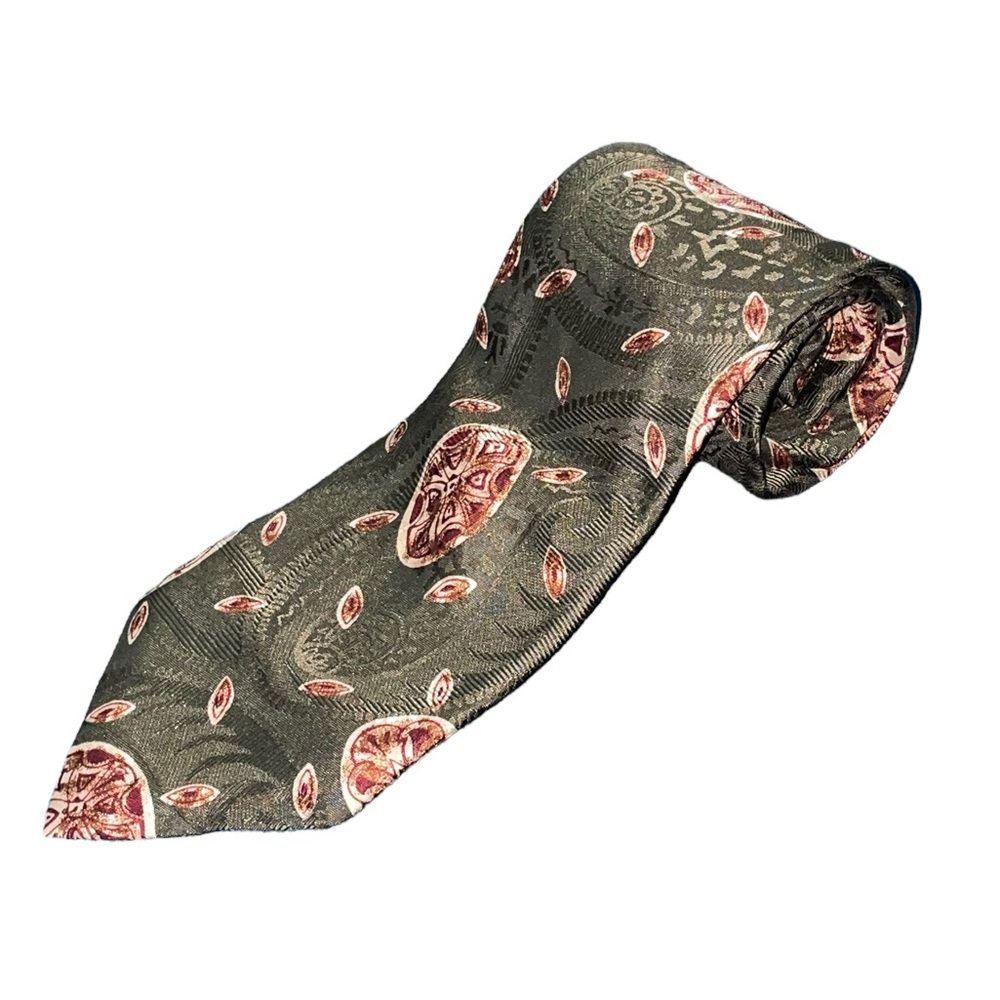BURBERRY VINTAGE TIE 100% SILK